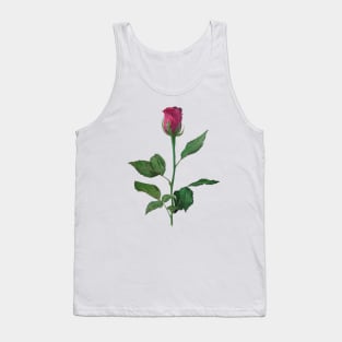 Watercolor rose Tank Top